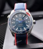 Copy Omega Planet Ocean 600M America's Cup Watches Blue Dial